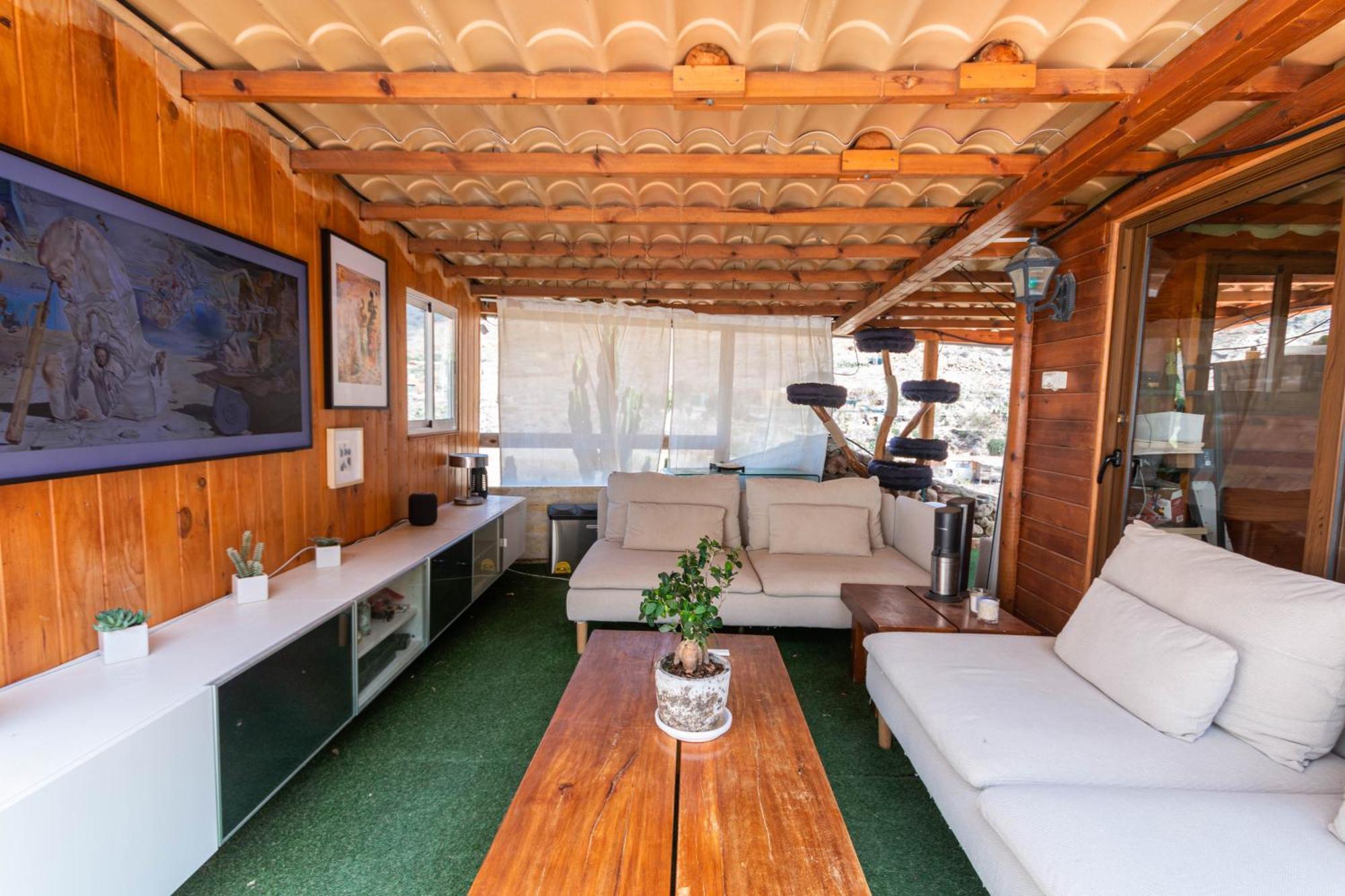 Friends'bed-room In Quiet Montain - Swimming Pool, Jacuzzi, Tv Outdoor - La Lezardiere Las Palmas / Gran Canaria